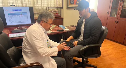 12強傷退落淚！林家正曬就醫照　最新傷勢曝光：要休息一段時間