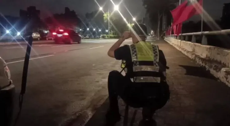 桃園警方針對超速嚴加取締，尤其是超過40公里的嚴重超速違規，車牌要查扣半年，提醒民眾減速慢行，以策安全。警方提供