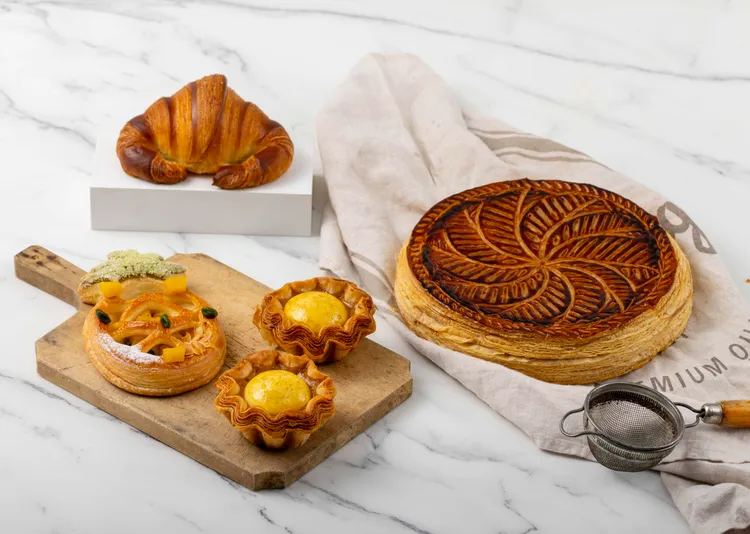 何柏達的冠軍作品（河馬先生甜點烘焙坊）。業者提供