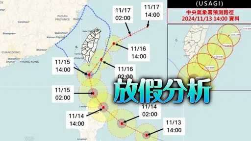 天兔颱風「今海陸警連發」 還有颱風假?專家:4地停班課達標