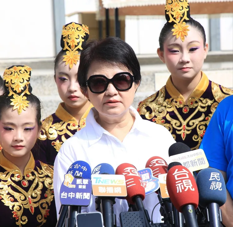 台中市長盧秀燕希望中火不要對台中空品雪上加霜。市府提供