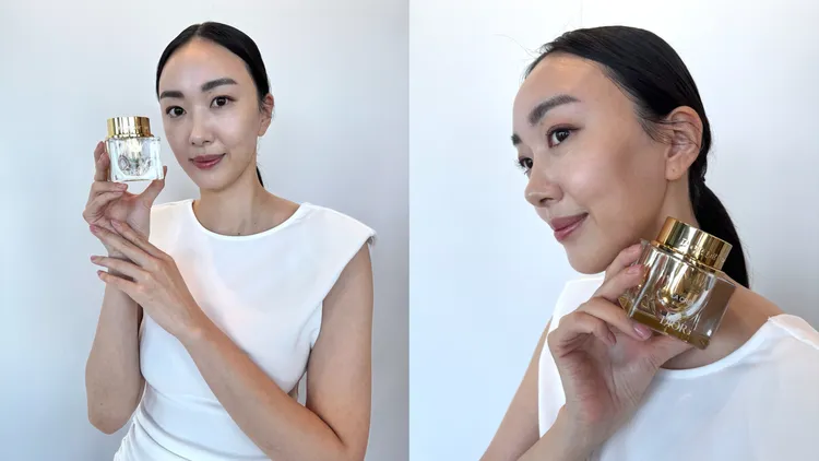 Model示範Dior生命之源
臻金醇萃乳霜。張家玲攝