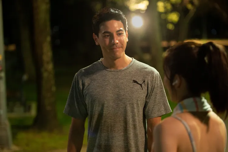 同志天菜白梓軒在劇中讓林思宇暈船。紅杉娛樂提供