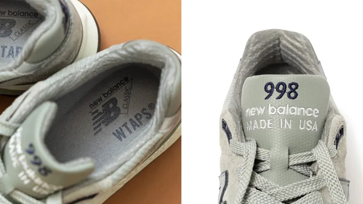 鞋跟、鞋舌等處都能看到聯名相關元素。品牌提供