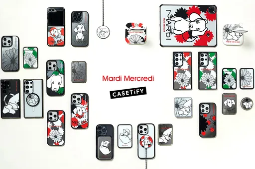 CASETiFY x Mardi Mercredi聯名登場!時尚小雛菊電子配件點亮秋冬造型