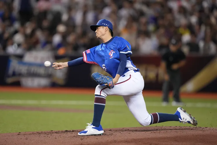 黃子鵬投6局沒有被打安打。  棒協提供