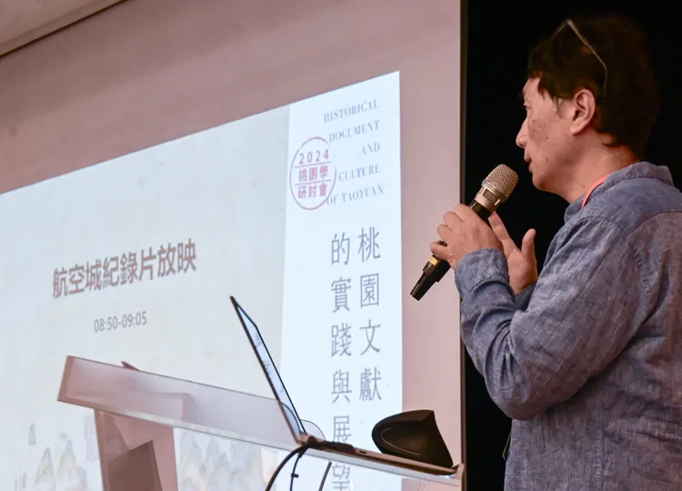 導演李立劭分享《戀戀家園》的創作歷程。文化局提供