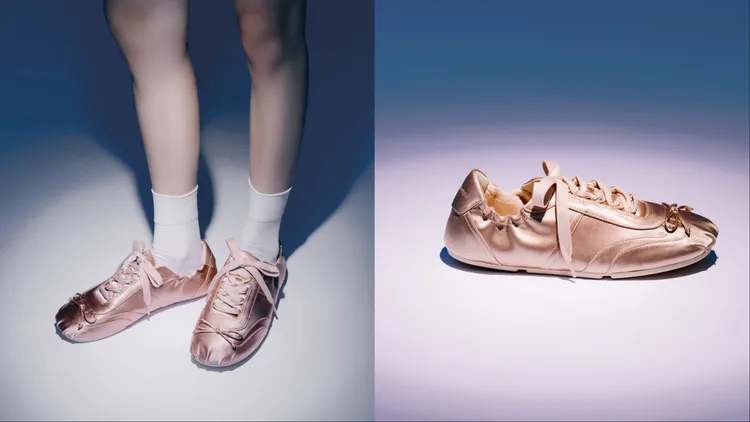 CHARLES & KEITH Cece 蝴蝶結緞面休閒鞋，2390元。品牌提供