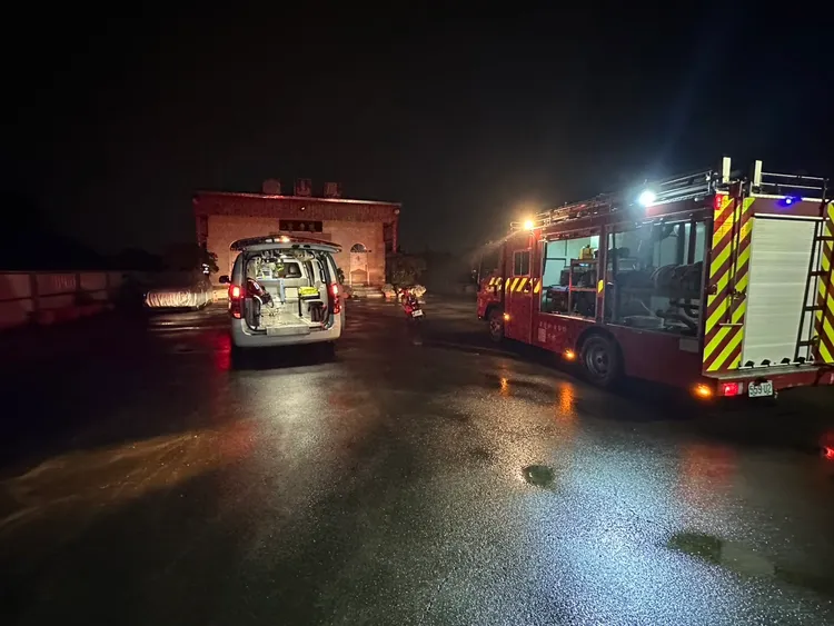 警消到場時，鄭女已經沒有呼吸心跳，送義大醫院搶救仍回天乏術。民眾提供