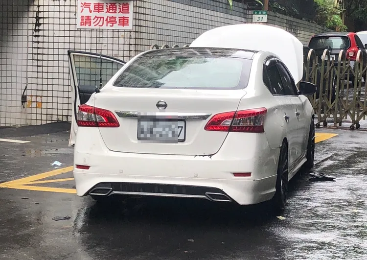 車手所駕駛的車輛。李易昌攝