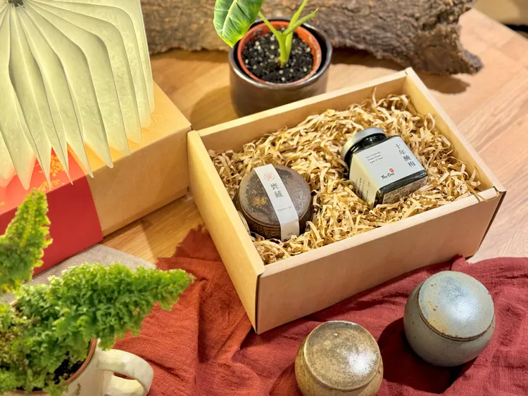 The One「甕藏x醃梅」禮盒。南園The One提供