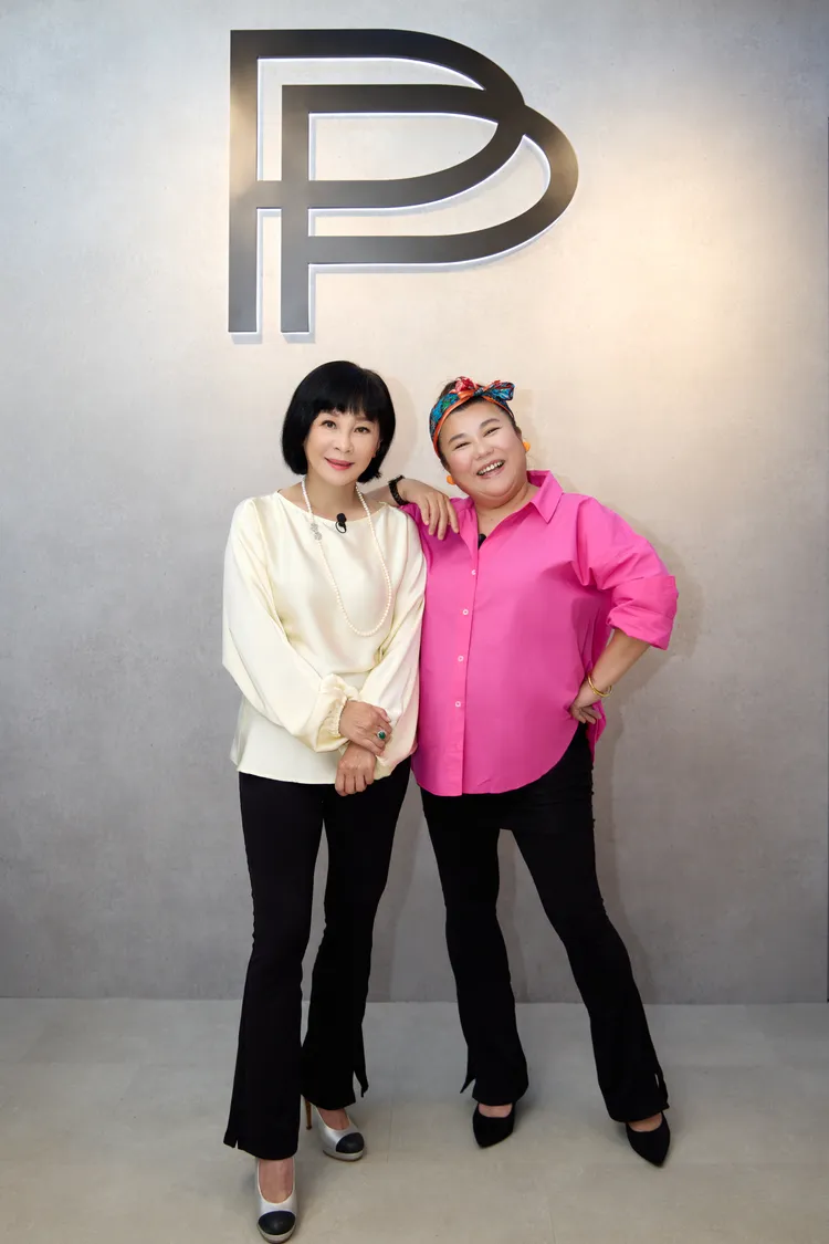 吳淡如、林美秀日前出席PP石墨烯復興旗艦店開幕活動。（圖／PP石墨烯提供）