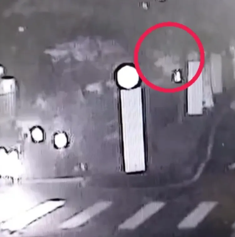 現場畫面曝光。警方提供