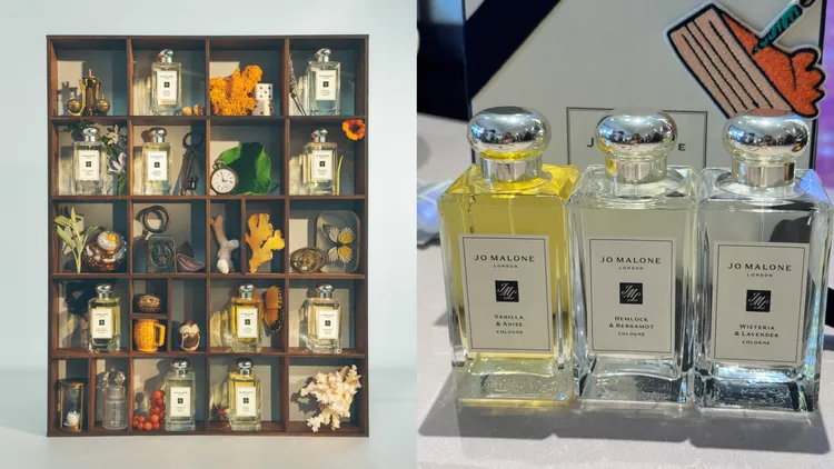 圖書館系列香水推出3款復刻香氣，各100ml／5800元。左圖品牌提供、右圖張家玲