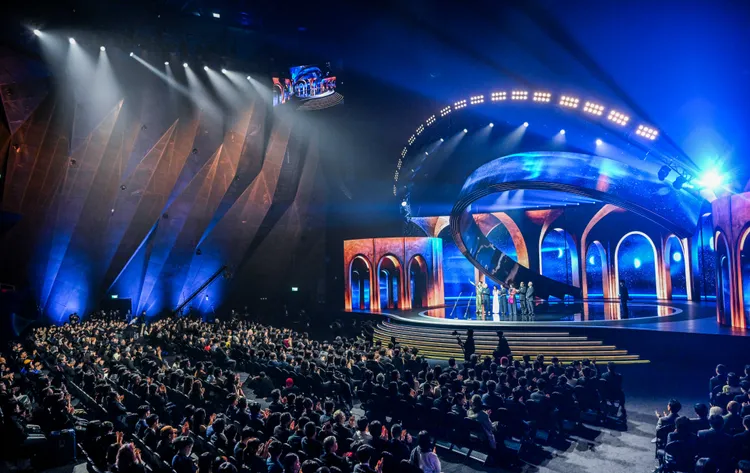 第61屆金馬獎頒獎典禮場內花絮。台視提供