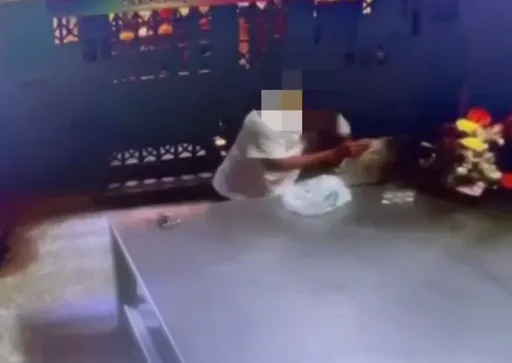 土地公廟香油錢遭竊　竹東警火速逮竊嫌法辦