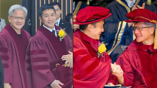 梁朝偉同框黃仁勳穿同袍 獲頒香港科大榮譽博士:永遠把自己當新人