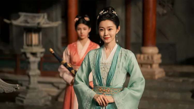 宋軼飾演相當有智慧的布商之女「柳玉茹」。中天娛樂台提供