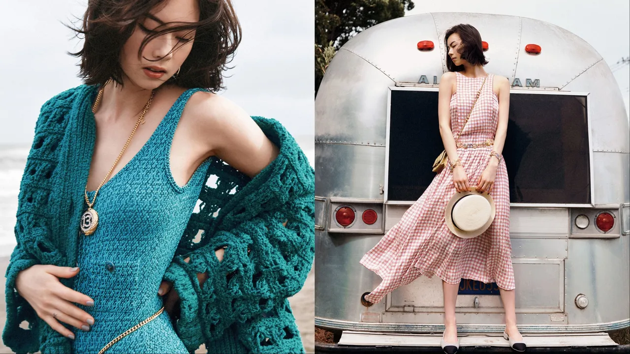 Lauren Tsai拍攝《美麗佳人》封面。《Marie Claire美麗佳人國際中文版》提供