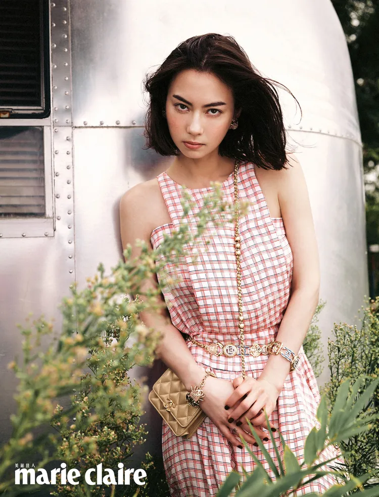 Lauren Tsai拍攝《美麗佳人》封面。《Marie Claire美麗佳人國際中文版》提供