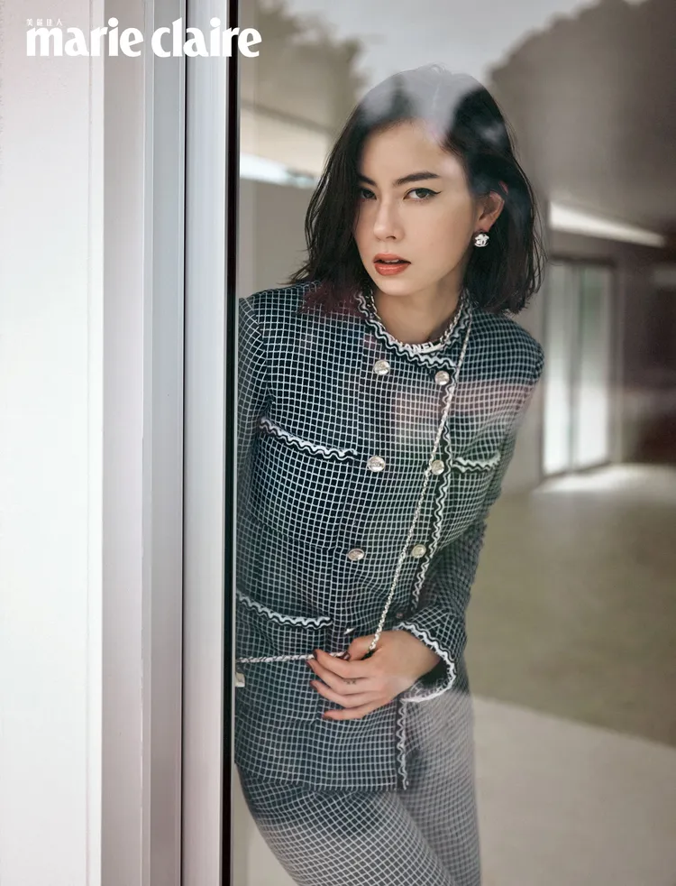 Lauren Tsai拍攝《美麗佳人》封面。《Marie Claire美麗佳人國際中文版》提供