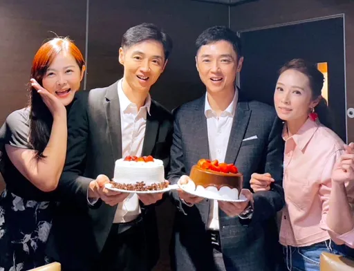 宋逸民兄弟歡慶57歲生日！「近百歲」老父驚喜現身　學霸兒快閃返台逼哭陳維齡