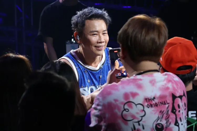 陶喆回台北開唱，以演唱海量歌曲回饋家鄉。莊宗達攝