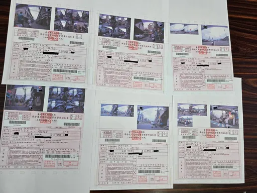 台中女大生2分鐘苦吞6張檢舉罰單 父砸機車洩憤!警方說話了