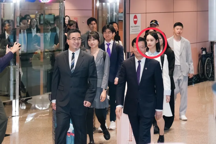 中國北京清華大學女學生彭弋航。馬英九基金會提供