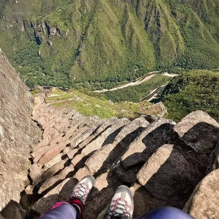 階梯看了讓人頭皮發麻。翻攝自臉書社團