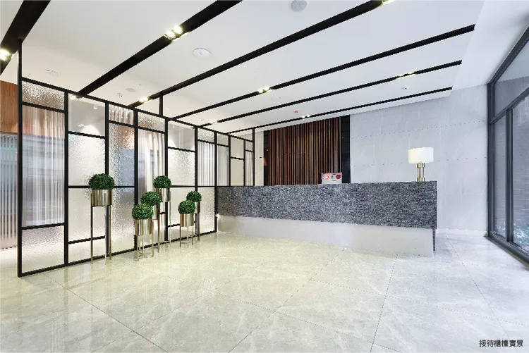 彷彿置身精品飯店的接待大廳，質感生活在此養成