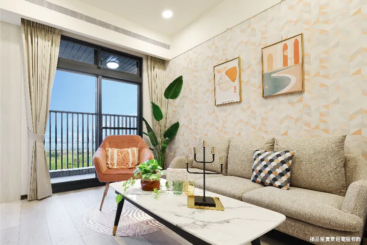 全室設計師精緻裝潢傢俱，一卡皮箱開啟質感水岸人生