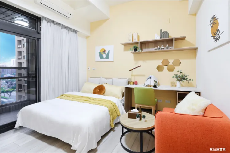 全室設計師精緻裝潢傢俱，一卡皮箱開啟質感水岸人生