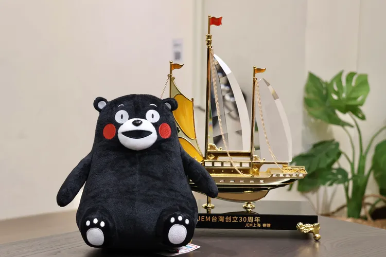 熊本熊與JEM台灣創立30年紀念。莊宗達攝影