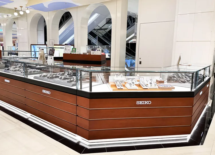 SEIKO全新直營店進駐台南新光三越西門新天地。品牌提供