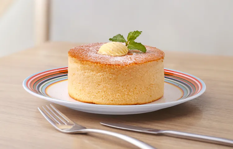 杏桃鬆餅屋「蘇芙蕾厚鬆餅」。慕里諾提供