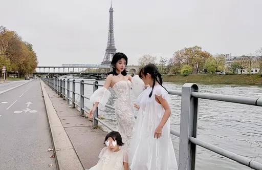 阿沁辣妻走出瘦到皮包骨厭食症低潮 長途飛巴黎領獎拍婚紗美照