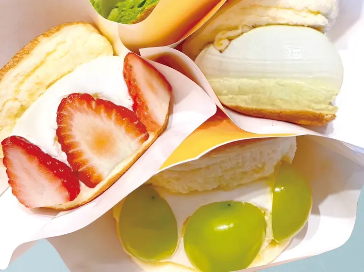 「冰心舒芙蕾」 7公分黃金比例的爆餡鮮奶油是最大特色。初韻提供