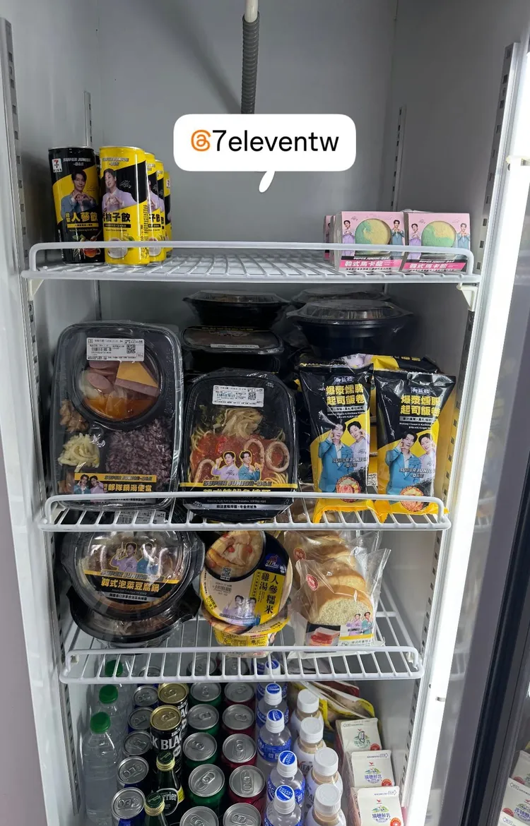 東海非常盡責分享照片，不忘標籤金主爸爸7-ELEVEN。翻攝東海IG