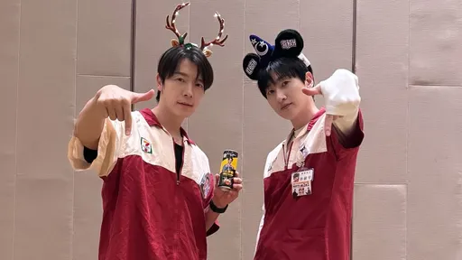 最稱職代言人!SJ-D&E穿制服變身「美味歐巴」 把7-ELEVEN搬進後台