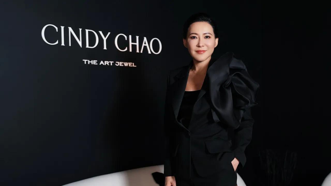 珠寶設計師Cindy Chao舉辦「藝述二十：以建築視野，雕塑生命的力量」展。彭欣偉攝