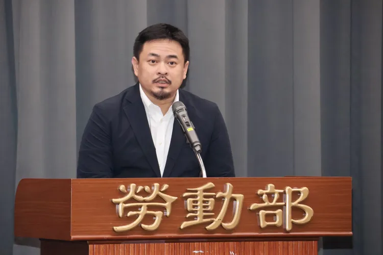 新任勞動部長洪申翰。莊宗達攝