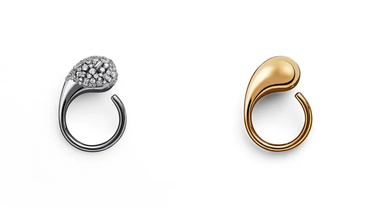 BOTTEGA VENETA頂級珠寶Drop系列。品牌提供