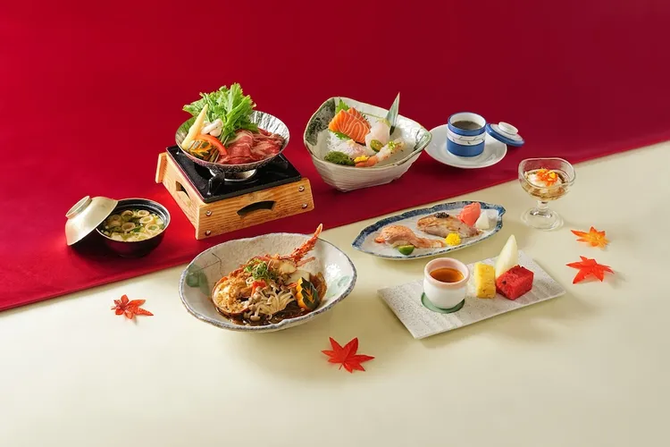 新竹豐邑喜來登大飯店迎月庭鐵板與日式料理「海陸龍蝦單人套餐」1500元，買10張再加贈乙張。業者提供