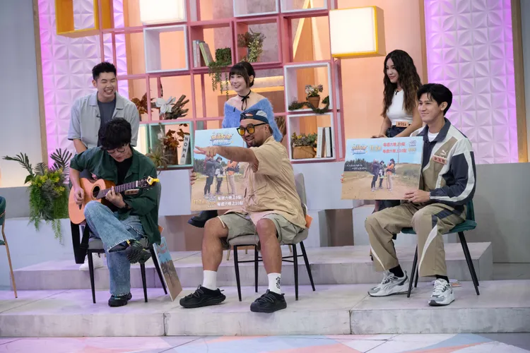 盧廣仲、李玉璽、美麗本人、小鐘、Eric擔任來賓。東森綜合提供