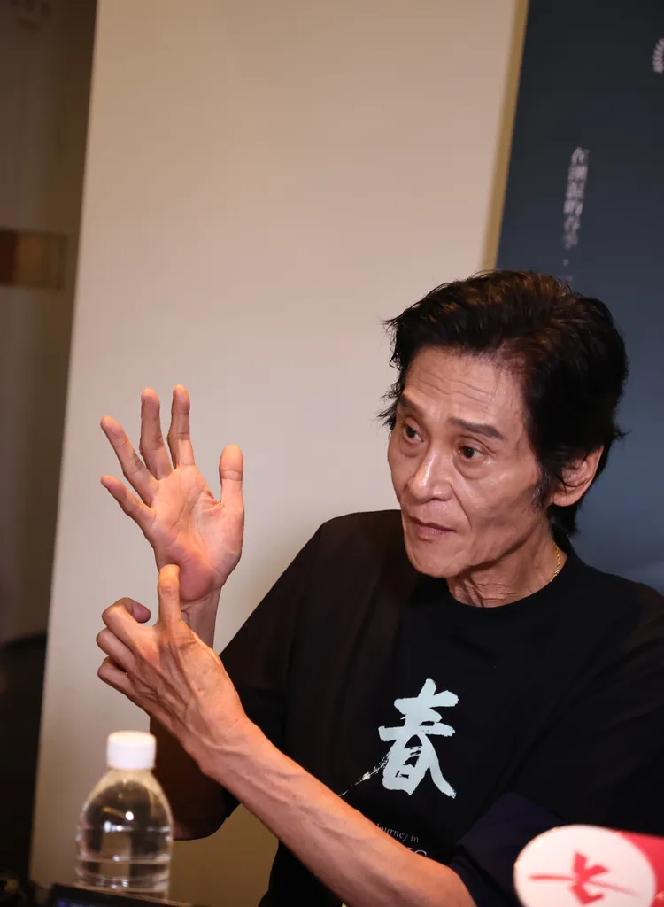 喜翔拍片拍到骨裂。攝影中心攝