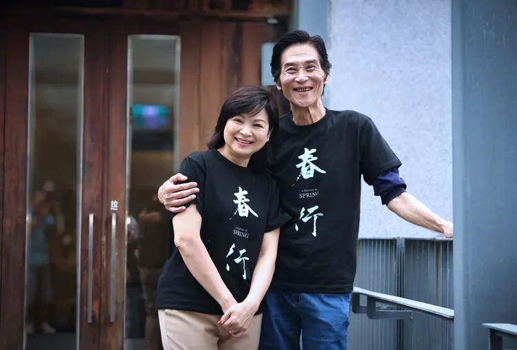 楊貴媚和喜翔2度演夫妻。攝影中心攝