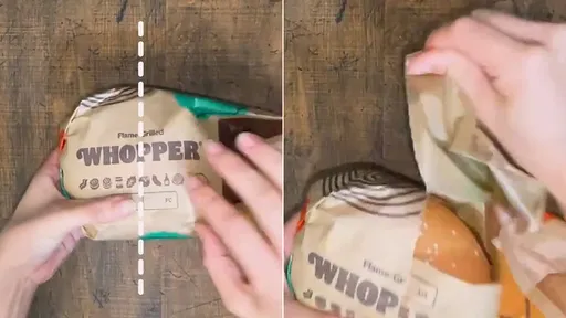 原來華堡應該這樣吃! 漢堡王官方教學保你雙手乾乾淨淨