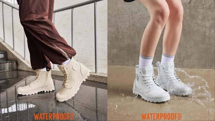 全新橘標防水COATED ZIP系列鞋款維持了PAMPA BOOTS經典外型。品牌提供