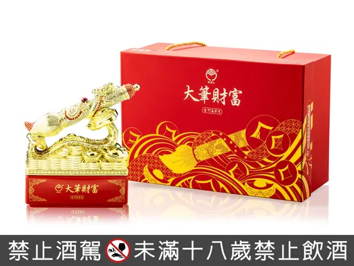 「大筆財富58度金門高粱酒」鑲嵌668顆美鑽　全家便利商店獨家販售